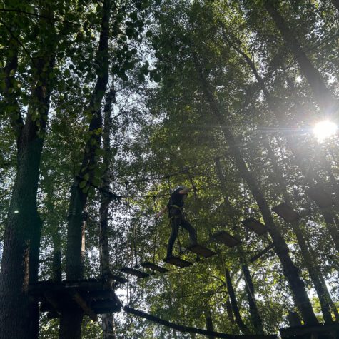 Besuch Klettergarten