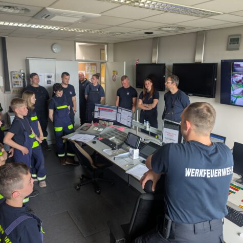 Besuch Werkfeuerwehr Boxberg