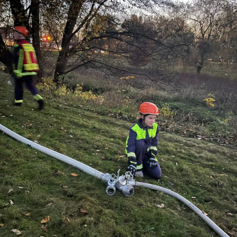 Einsatzübung Jugendfeuerwehr Bretnig-Hauswalde
